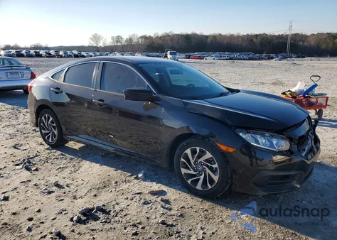 2016 Honda Civic Ex из США, поврежденный, VIN 19XFC2F74GE093625